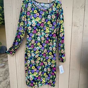 LuLaRoe floral Debbie dress NWT Sz 3xl